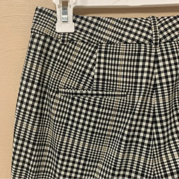 M.M. LaFleur Mejia Trouser Pant in Plaid Sharkskin Size 0 - Picture 9 of 16